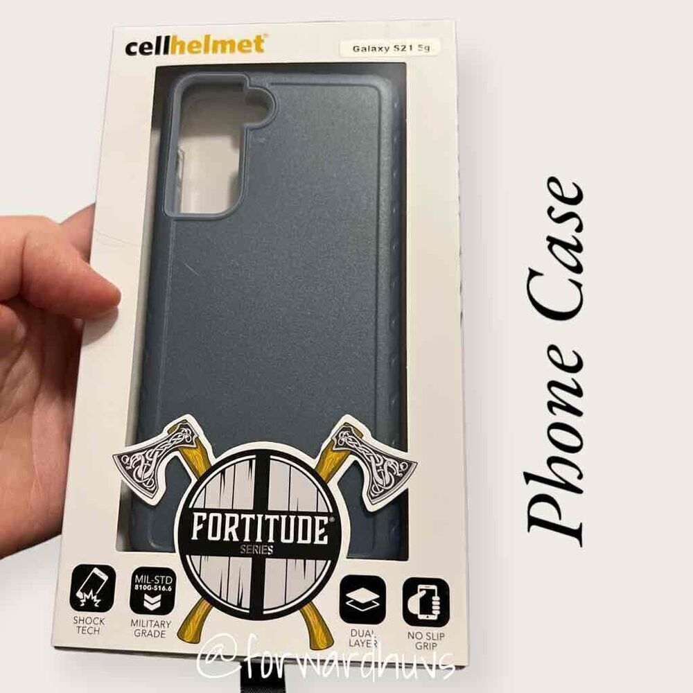 Cellhelmet Fortitude Series for Galaxy S21 5g Slate Blue - NEW